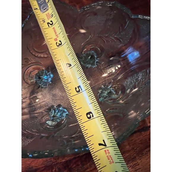 Vintage 1950’s Jeanette Glass Lombardi Footed Bowl - Picture 11 of 11